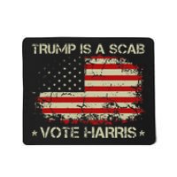 Retro Trump Is A Scab Vote Harris Funny Harris Kamala Trump Mousepad