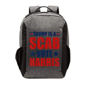 Retro Trump Is A Scab Vote Harris Funny Trump Election 2024 Vector Backpack