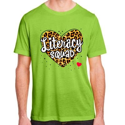 Reading Teacher Interventionist Specialist Literacy Squad Gift Adult ChromaSoft Performance T-Shirt