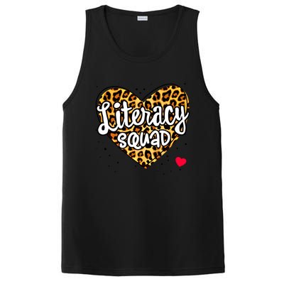 Reading Teacher Interventionist Specialist Literacy Squad Gift PosiCharge Competitor Tank