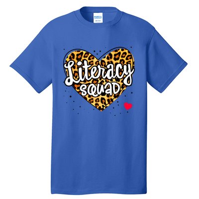 Reading Teacher Interventionist Specialist Literacy Squad Gift Tall T-Shirt