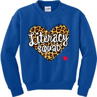 Reading Teacher Interventionist Specialist Literacy Squad Gift Kids Sweatshirt