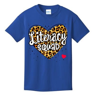 Reading Teacher Interventionist Specialist Literacy Squad Gift Kids T-Shirt