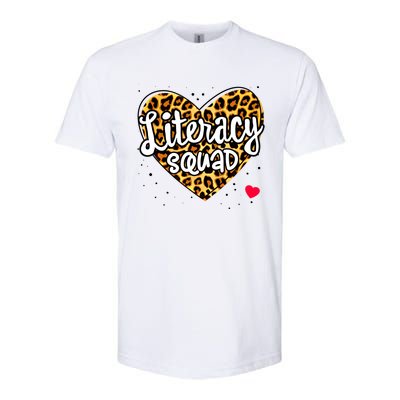 Reading Teacher Interventionist Specialist Literacy Squad Gift Softstyle CVC T-Shirt