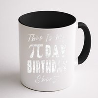 Retro This Is My Pi Day Birthday Shirt Pi Symbol 3 14 Mug