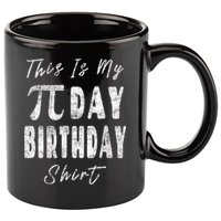 Retro This Is My Pi Day Birthday Shirt Pi Symbol 3 14 11oz C Handle Ceramic Mug