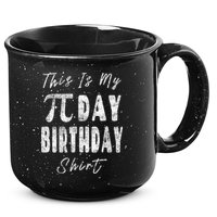 Retro This Is My Pi Day Birthday Shirt Pi Symbol 3 14 15oz Campfire Ceramic Mug