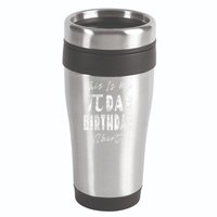 Retro This Is My Pi Day Birthday Shirt Pi Symbol 3 14 16oz Travel Tumbler