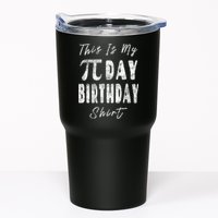 Retro This Is My Pi Day Birthday Shirt Pi Symbol 3 14 Tumbler