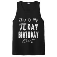 Retro This Is My Pi Day Birthday Shirt Pi Symbol 3 14 PosiCharge Competitor Tank