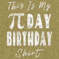 Retro This Is My Pi Day Birthday Shirt Pi Symbol 3 14 Garment-Dyed Women's Muscle Tee