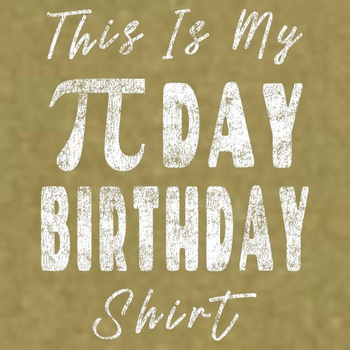 Retro This Is My Pi Day Birthday Shirt Pi Symbol 3 14 Garment-Dyed Women's Muscle Tee