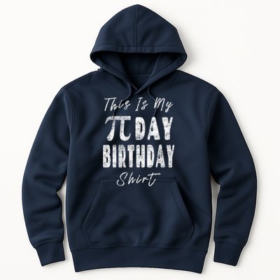 Retro This Is My Pi Day Birthday Shirt Pi Symbol 3 14 Hoodie