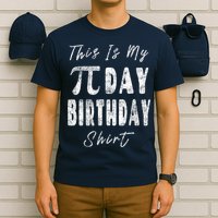 Retro This Is My Pi Day Birthday Shirt Pi Symbol 3 14 T-Shirt