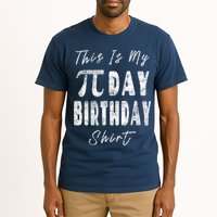 Retro This Is My Pi Day Birthday Shirt Pi Symbol 3 14 Tall T-Shirt