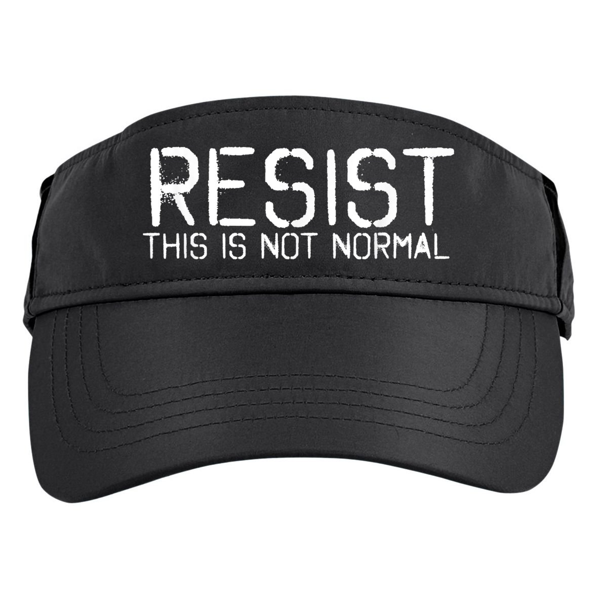 Resist This is Not Normal Anti Trump  Adult Drive Performance Visor