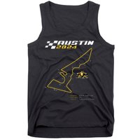 Race Track In Austin Formula Racing Circuits Sport Tank Top