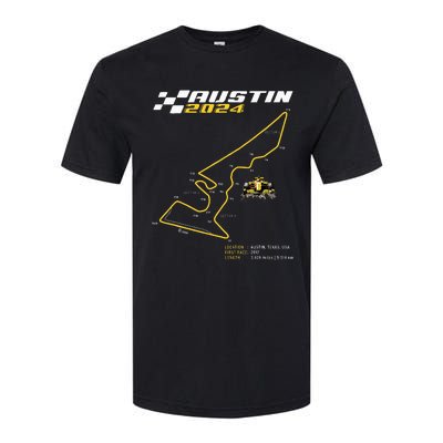 Race Track In Austin Formula Racing Circuits Sport Softstyle CVC T-Shirt