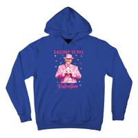 Retro Trump Is My Valentine Trump Valentines Day Gift Hoodie