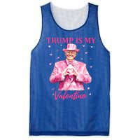 Retro Trump Is My Valentine Trump Valentines Day Gift Mesh Reversible Basketball Jersey Tank