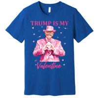 Retro Trump Is My Valentine Trump Valentines Day Gift Premium T-Shirt