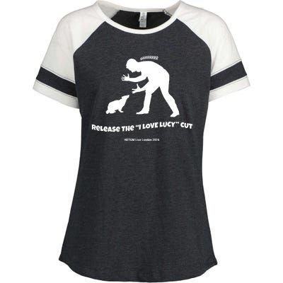 Release The I Love Lucy Cut Hdtgm London Enza Ladies Jersey Colorblock Tee