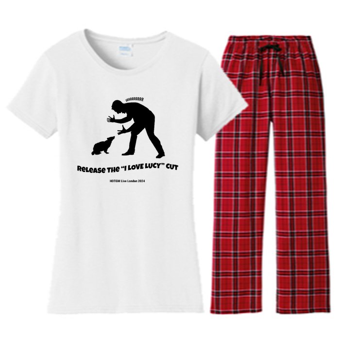 Release The I Love Lucy Cut Hdtgm London Women's Flannel Pajama Set