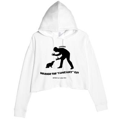 Release The I Love Lucy Cut Hdtgm London Crop Fleece Hoodie