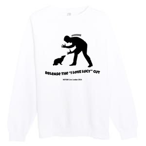 Release The I Love Lucy Cut Hdtgm London Premium Crewneck Sweatshirt