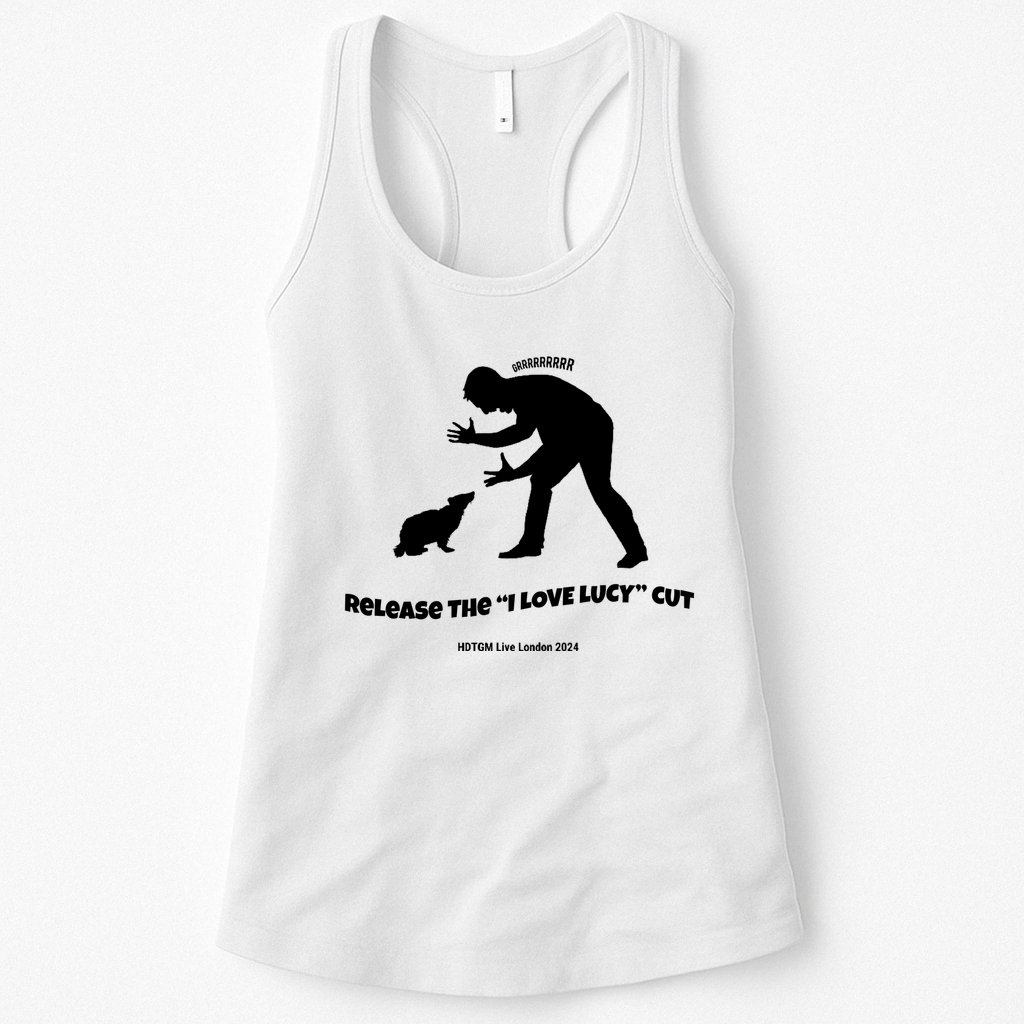Release The I Love Lucy Cut Hdtgm London Womens Tank Top