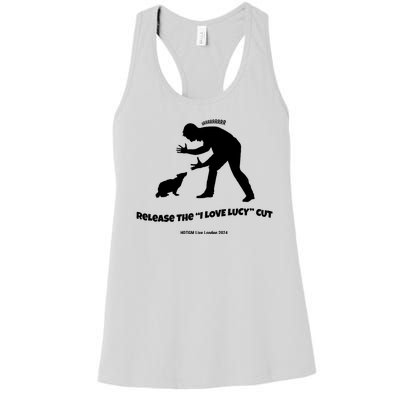 Release The I Love Lucy Cut Hdtgm London Women's Racerback Tank