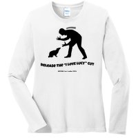 Release The I Love Lucy Cut Hdtgm London Ladies Long Sleeve Shirt