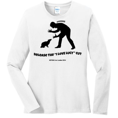 Release The I Love Lucy Cut Hdtgm London Ladies Long Sleeve Shirt