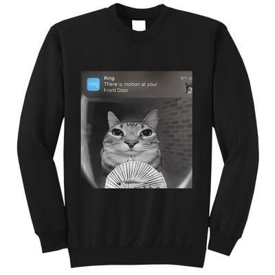 Ring There Is Motion At Your Front Door Funny Sweatshirt