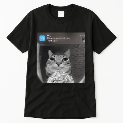 Ring There Is Motion At Your Front Door Funny Tall T-Shirt