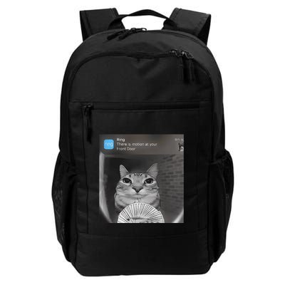 Ring There Is Motion At Your Front Door Funny Backpack