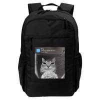 Ring There Is Motion At Your Front Door Funny Backpack