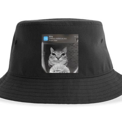 Ring There Is Motion At Your Front Door Funny Sustainable Bucket Hat