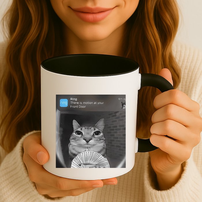 Ring There Is Motion At Your Front Door Funny Mug