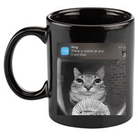 Ring There Is Motion At Your Front Door Funny 11oz C Handle Ceramic Mug