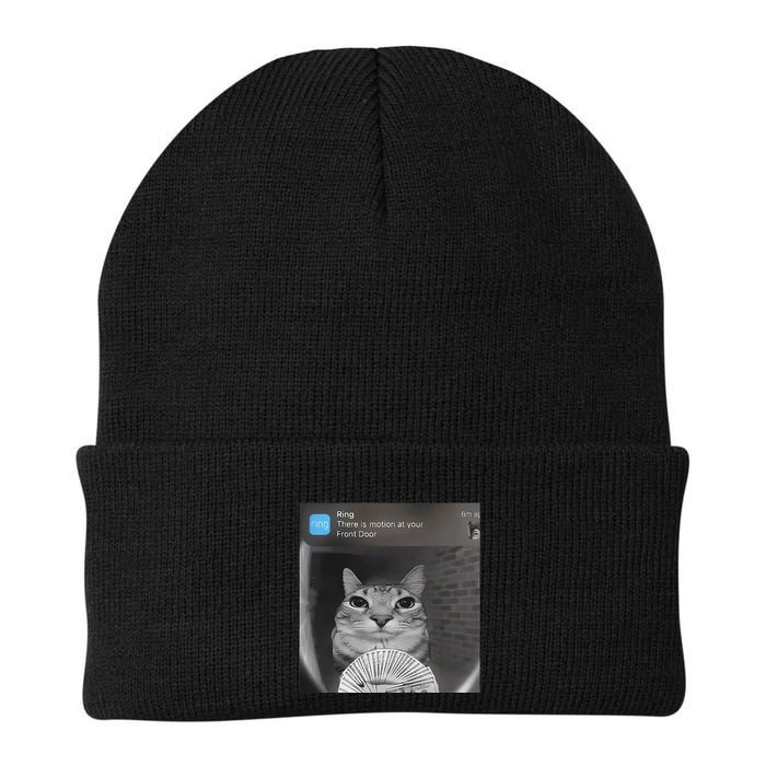 Ring There Is Motion At Your Front Door Funny Beanie
