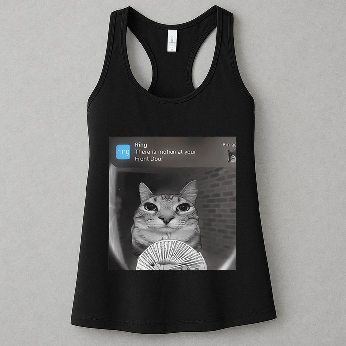 Ring There Is Motion At Your Front Door Funny Womens Tank Top