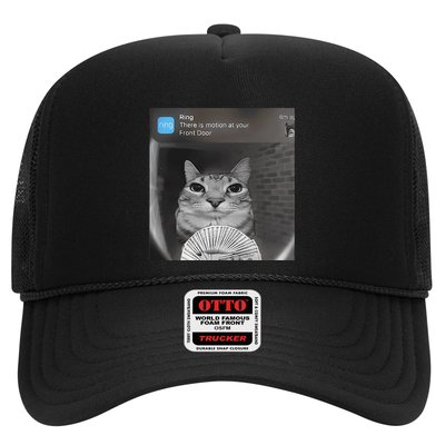 Ring There Is Motion At Your Front Door Funny Trucker Hat