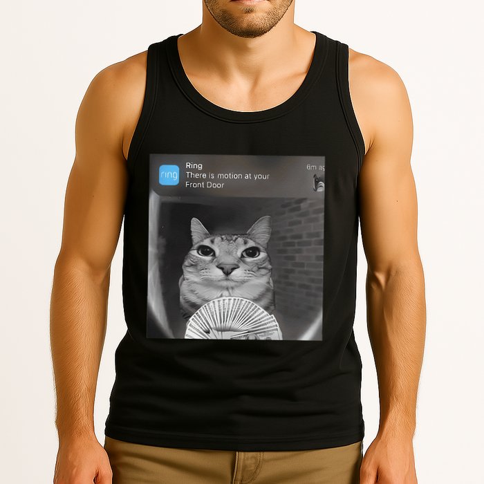 Ring There Is Motion At Your Front Door Funny Tank Top