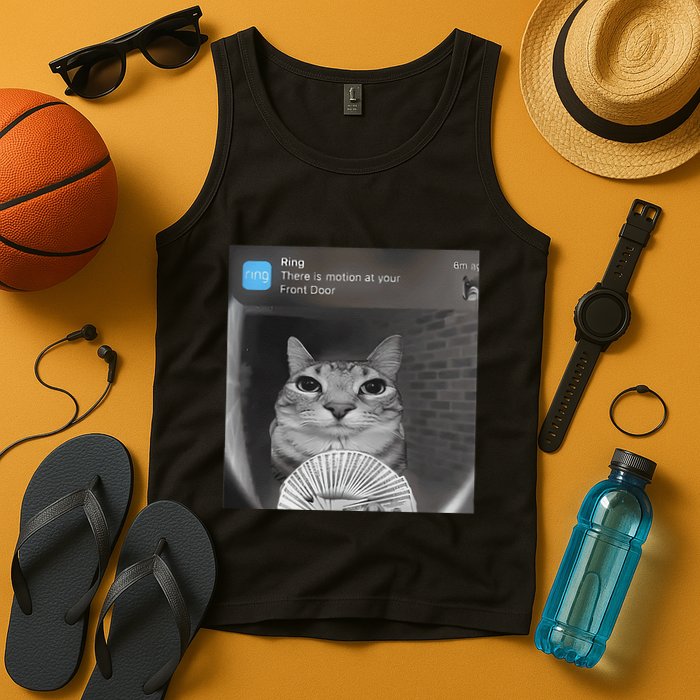 Ring There Is Motion At Your Front Door Funny Tank Top