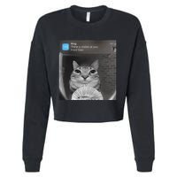 Ring There Is Motion At Your Front Door Funny Cropped Pullover Crew