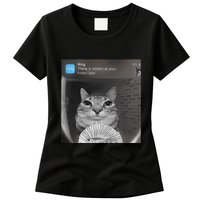 Ring There Is Motion At Your Front Door Funny Womens T-Shirt