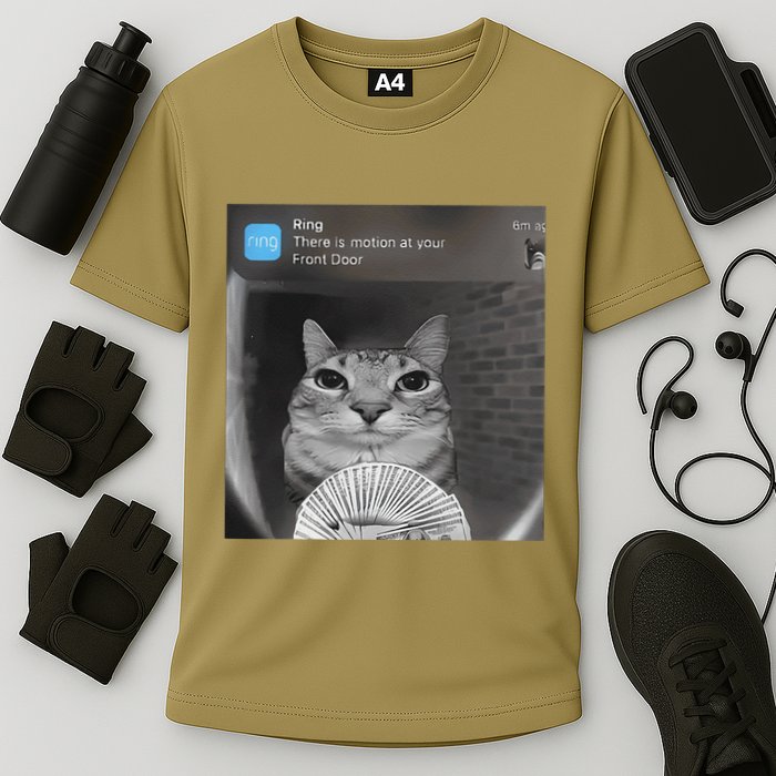 Ring There Is Motion At Your Front Door Funny Performance Shirt