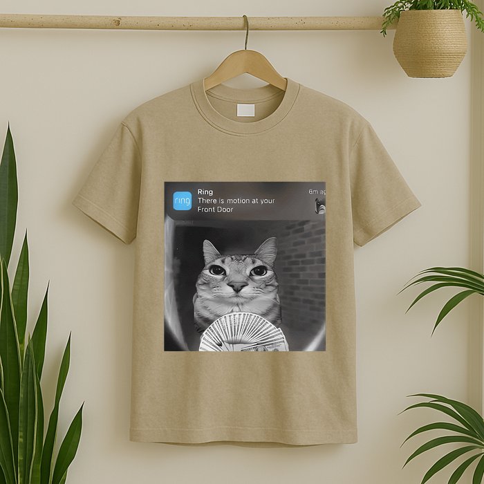 Ring There Is Motion At Your Front Door Funny T-Shirt