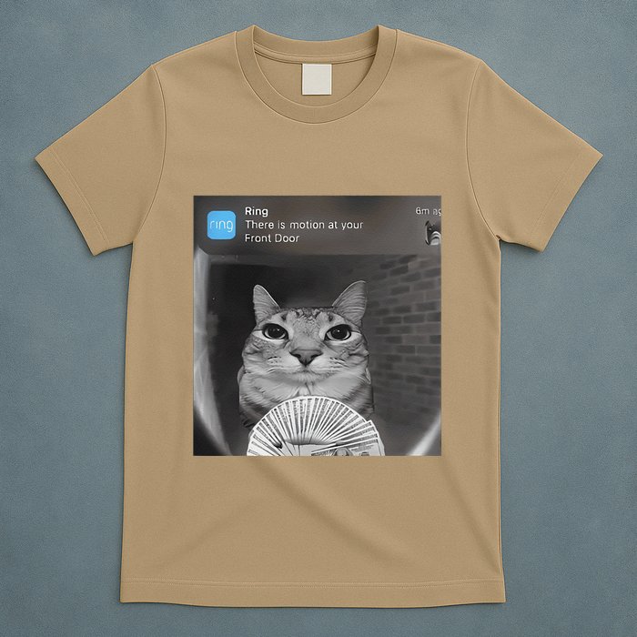 Ring There Is Motion At Your Front Door Funny T-Shirt